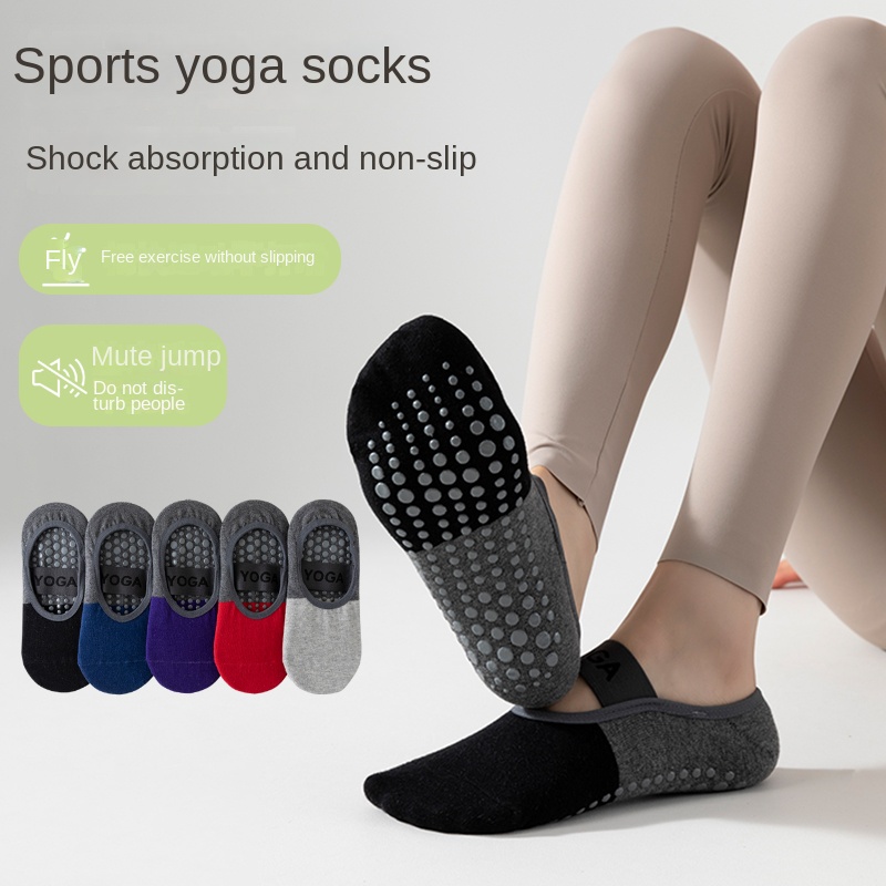 Pilates Yoga Origin - 5쌍 크로스보더 전문 요가 양말, 면