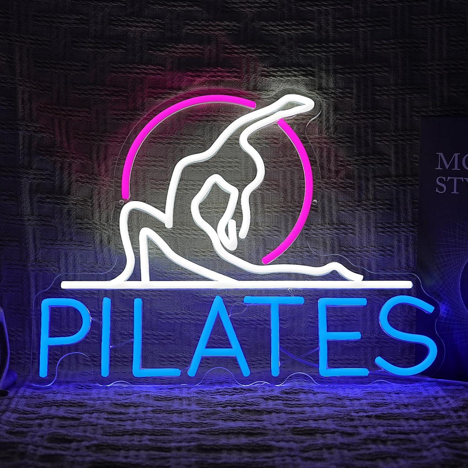 Pilates Yoga Room - 요가 필라테스 네온 사인 필라테스 스튜디오