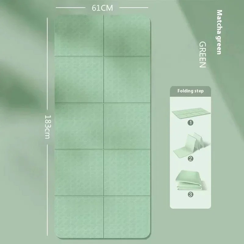 접이식 매트 183x61x0.8cm 친환경 운동 매트  - Pilates Yoga Mat Workout 리뷰 및 가격