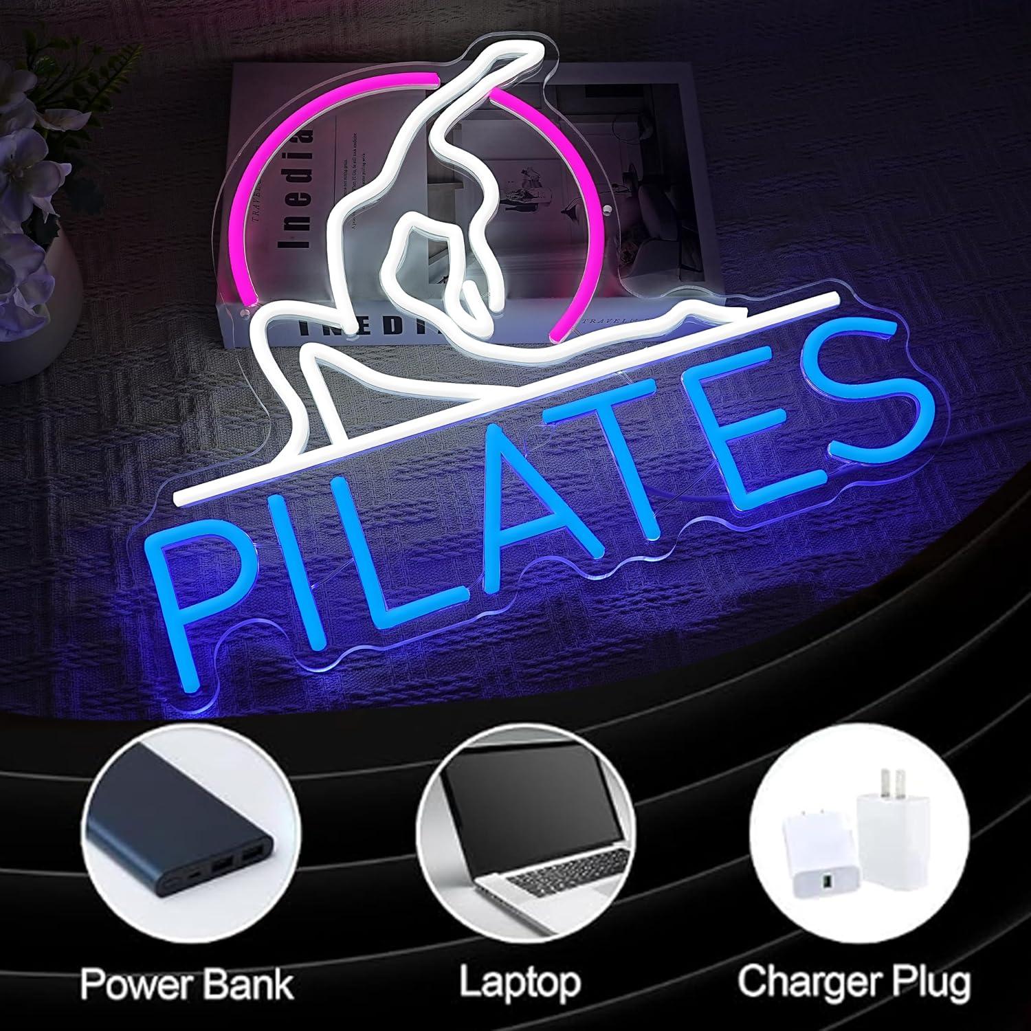 요가 필라테스 네온 사인 필라테스 스튜디오 체육관 스포 - Pilates Yoga Room 리뷰 및 가격