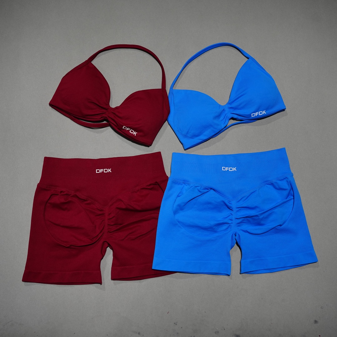 DFDK 여성 2PCS 피트니스 스포츠 세트 레이스 업 - Pilates Yoga Leggings 리뷰 및 가격