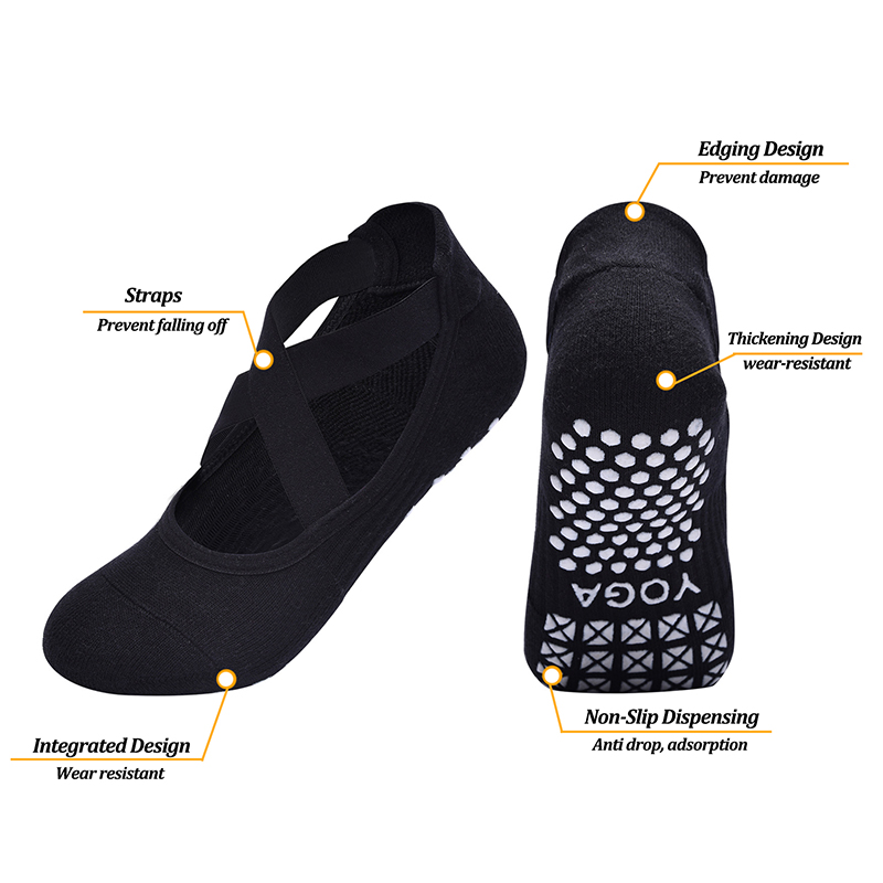 여성용 논슬립 요가 양말 실리콘 실내 코튼 밴드 백리스 - Pilates Yoga Grip Socks 리뷰 및 가격