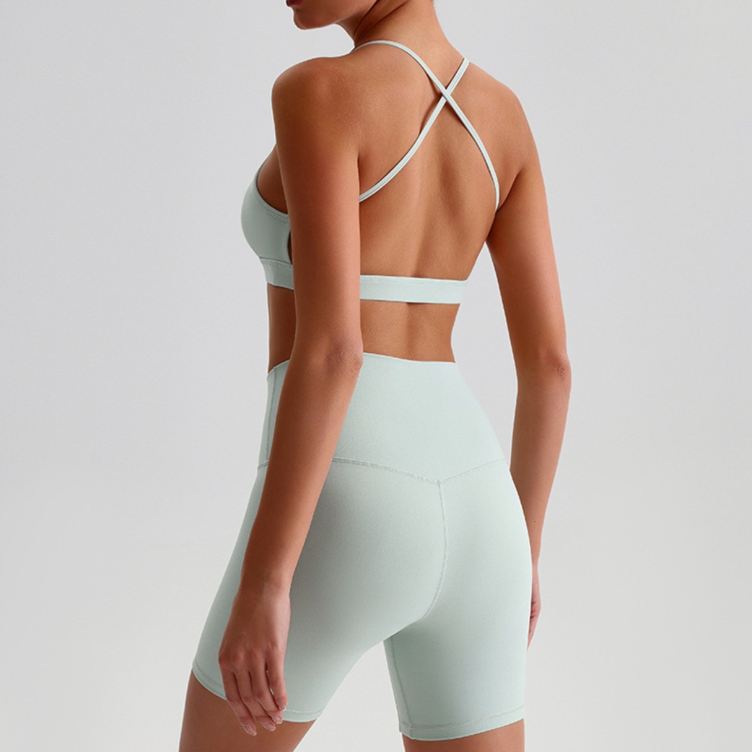 솔리드 컬러 하이 임팩트 솔리드 체육관 요가 세트 꽉  - Pilates Yoga Leggings 리뷰 및 가격
