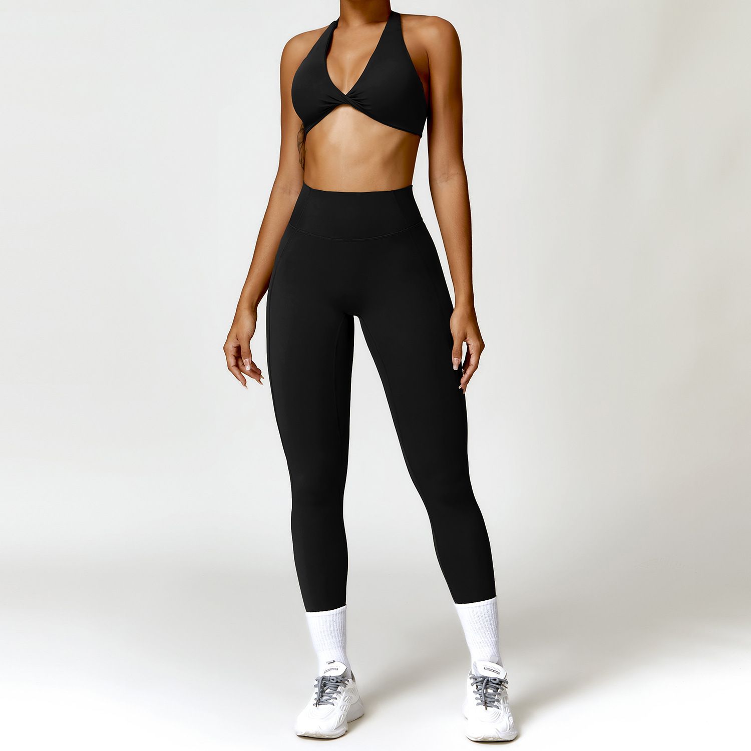 여성용 누드 느낌 운동 세트, 요가 세트, 체육관 운동 - Pilates Yoga Leggings 리뷰 및 가격