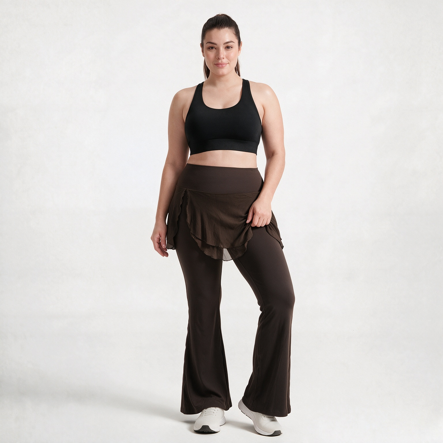 플러스 사이즈 소프트 모션 스트레이트 레깅스 여성 요가 - Pilates Yoga Leggings 리뷰 및 가격