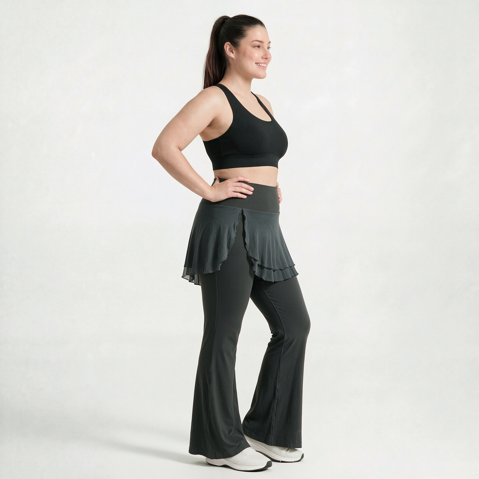 플러스 사이즈 소프트 모션 스트레이트 레깅스 여성 요가 - Pilates Yoga Leggings 리뷰 및 가격